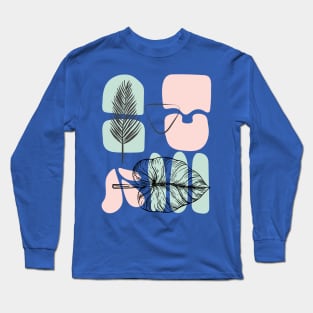 Tropical Abstract Long Sleeve T-Shirt